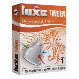 Презерватив Luxe Tween "Индийский гуру" с ароматом сандала - 1 шт.